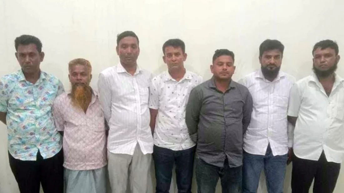 ফরিদপুরে বিস্ফোরক মামলায় আওয়ামী লীগের ৭ জন গ্রেপ্তার